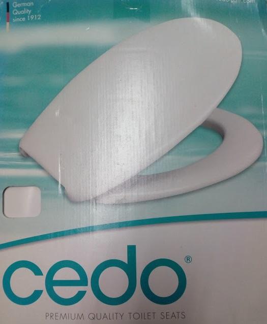 Cedo Toilet Seat. WC Seat. White. Made In Germany.